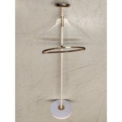 ATTACCAPANNI SERVOMUTO ANNI 50 VEREINIGTE WERKSTATTEN MUNCHEN BIANCO ORO VINTAGE