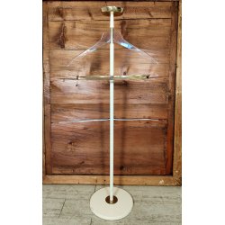 ATTACCAPANNI SERVOMUTO ANNI 50 VEREINIGTE WERKSTATTEN MUNCHEN BIANCO ORO VINTAGE