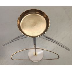 ATTACCAPANNI SERVOMUTO ANNI 50 VEREINIGTE WERKSTATTEN MUNCHEN BIANCO ORO VINTAGE