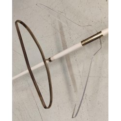 ATTACCAPANNI SERVOMUTO ANNI 50 VEREINIGTE WERKSTATTEN MUNCHEN BIANCO ORO VINTAGE