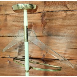 ATTACCAPANNI SERVOMUTO ANNI 50 VEREINIGTE WERKSTATTEN MUNCHEN BIANCO ORO VINTAGE