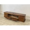 ANTICO ELEMOSINIERE LEGNO NOCE PANCA BAULE EPOCA 1800 RUSTICO PIEMONTESE NOBILE