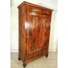 ANTICO ARMADIO BIEDERMEIER epoca 800 APPENDIABITI GUARDAROBA LEGNO NOCE 1 ANTA
