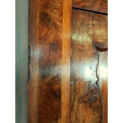 ANTICO ARMADIO BIEDERMEIER epoca 800 APPENDIABITI GUARDAROBA LEGNO NOCE 1 ANTA