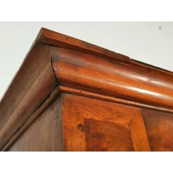 ANTICO ARMADIO BIEDERMEIER epoca 800 APPENDIABITI GUARDAROBA LEGNO NOCE 1 ANTA