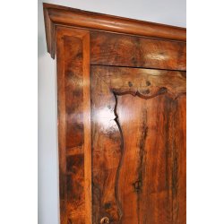 ANTICO ARMADIO BIEDERMEIER epoca 800 APPENDIABITI GUARDAROBA LEGNO NOCE 1 ANTA