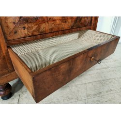 ANTICO ARMADIO BIEDERMEIER epoca 800 APPENDIABITI GUARDAROBA LEGNO NOCE 1 ANTA