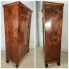 ANTICO ARMADIO BIEDERMEIER epoca 800 APPENDIABITI GUARDAROBA LEGNO NOCE 1 ANTA
