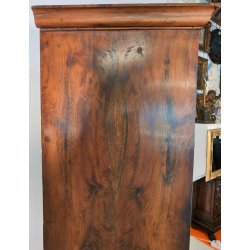 ANTICO ARMADIO BIEDERMEIER epoca 800 APPENDIABITI GUARDAROBA LEGNO NOCE 1 ANTA