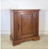 ANTICA CREDENZA RUSTICA 1800 LEGNO NOCE INTAGLIATO MADIA DISPENSA FORMELLA