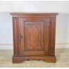 ANTICA CREDENZA RUSTICA 1800 LEGNO NOCE INTAGLIATO MADIA DISPENSA FORMELLA