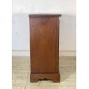 ANTICA CREDENZA RUSTICA 1800 LEGNO NOCE INTAGLIATO MADIA DISPENSA FORMELLA
