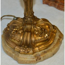 ANTICO TRITTICO Orologio Parigina 2 CANDELABRO epoca 1900 Bronzo Oro MARMO Old