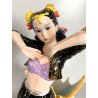 VASO SCULTURA CERAMICA G. Girardi 410 Bis. FIGURA BALLERINA '50