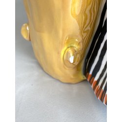 VASO SCULTURA CERAMICA G. Girardi 410 Bis. FIGURA BALLERINA '50