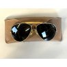 OCCHIALI SOLE RAY BAN Outdoorsman AVIATOR vintage '70 Bausch & Lomb 30 OK GO USA