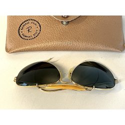 OCCHIALI SOLE RAY BAN Outdoorsman AVIATOR vintage '70 Bausch & Lomb 30 OK GO USA
