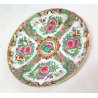 PIATTO PORCELLANA CINESE Qing CANTONE Famille Rose CHINESE PORCELAIN PLATE 23cm