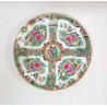 PIATTO PORCELLANA CINESE Qing CANTONE Famille Rose CHINESE PORCELAIN PLATE 23cm