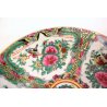 PIATTO PORCELLANA CINESE Qing CANTONE Famille Rose CHINESE PORCELAIN PLATE 23cm