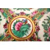 PIATTO PORCELLANA CINESE Qing CANTONE Famille Rose CHINESE PORCELAIN PLATE 23cm