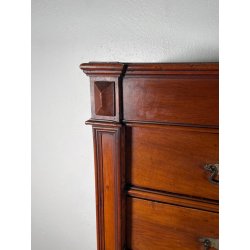 ANTICA CASSETTIERA UFFICIO SETTIMANALE STIPO DOCUMENTI ARCHIVIO LEGNO EPOCA '900