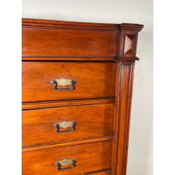 ANTICA CASSETTIERA UFFICIO SETTIMANALE STIPO DOCUMENTI ARCHIVIO LEGNO EPOCA '900