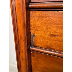 ANTICA CASSETTIERA UFFICIO SETTIMANALE STIPO DOCUMENTI ARCHIVIO LEGNO EPOCA '900