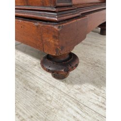 ANTICA CASSETTIERA UFFICIO SETTIMANALE STIPO DOCUMENTI ARCHIVIO LEGNO EPOCA '900