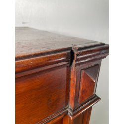 ANTICA CASSETTIERA UFFICIO SETTIMANALE STIPO DOCUMENTI ARCHIVIO LEGNO EPOCA '900