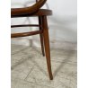 ANTICA SEDIA STILE THONET LEGNO FAGGIO CURVATO EPOC 1900 BRACCIOLI PAGLIA VIENNA