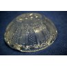ANTICO POSACENERE CRISTALLO BOEMIA MOLATO '900 OLD BOHEMIAN CRYSTAL GLASS 