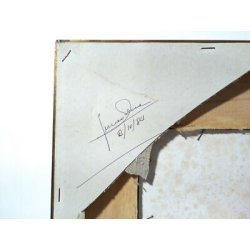 QUADRO ACQUERELLO LEVO LAGO MAGGIORE CRUS DEL GATE FIRMATO SENA DIPINTO 1980