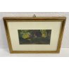 QUADRO FIRMATO Andrea Zapelloni DIPINTO OLIO TAVOLA STRESA BORGOMANERO EPOCA