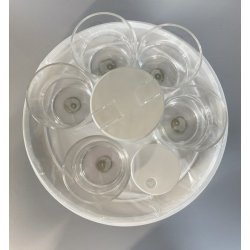 VINTAGE SET PIC-NIC "PIC BOLL"  DESIGN Carlo Viglino PER GUZZINI NUOVO '70