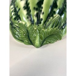 CIOTOLA PORTATA BOWL ANGURIA CERAMICA SMALTATA AEROGRAFO MANIFATTURA NOVE '50s