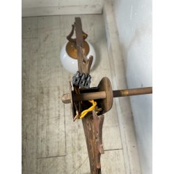 GRANDE COPPIA APPLIQUE ART NOUVEAU LIBERTY PARETE LAMPADARIO LAMPADE DECO 1920