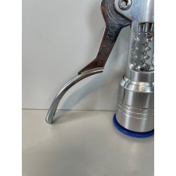 GRANDE RARO CAVATAPPI CAMPAGNOLO 31 CM METALLO CROMATO BLU VINO VICENZA CANTINA