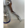 GRANDE RARO CAVATAPPI CAMPAGNOLO 31 CM METALLO CROMATO BLU VINO VICENZA CANTINA