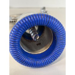 GRANDE RARO CAVATAPPI CAMPAGNOLO 31 CM METALLO CROMATO BLU VINO VICENZA CANTINA