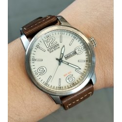 OROLOGIO POLSO Citizen ECO DRIVE WR100 e101-s084431 Vintage Wrist Watch MAN Data