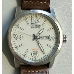 OROLOGIO POLSO Citizen ECO DRIVE WR100 e101-s084431 Vintage Wrist Watch MAN Data