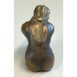 ANTICA SCULTURA BRONZO BALLERINA epoca 900 Bruno Cassinari FIRMATA figura donna