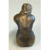 ANTICA SCULTURA BRONZO BALLERINA epoca 900 Bruno Cassinari FIRMATA figura donna