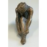 ANTICA SCULTURA BRONZO BALLERINA epoca 900 Bruno Cassinari FIRMATA figura donna