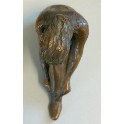 ANTICA SCULTURA BRONZO BALLERINA epoca 900 Bruno Cassinari FIRMATA figura donna