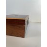 ANTICA SCATOLA PORTA GIOIE LEGNO INTARSIATO SCRIGNO FORZIERE BOX WOOD EPOCA '900