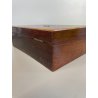 ANTICA SCATOLA PORTA GIOIE LEGNO INTARSIATO SCRIGNO FORZIERE BOX WOOD EPOCA '900