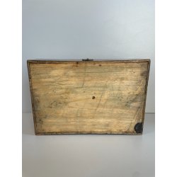 ANTICA SCATOLA PORTA GIOIE LEGNO INTARSIATO SCRIGNO FORZIERE BOX WOOD EPOCA '900