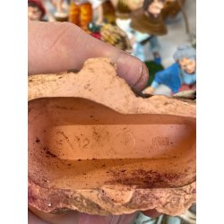 Lotto 43 pz STATUINE PRESEPE PASTA PLASTICA VARIE EPOCHE SACRO ANIMALI NATALE